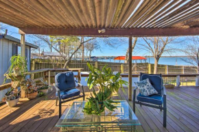 Water Views and Deck Gun Barrel City Cottage!